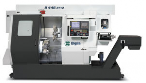 CNC lathe / double-spindle / double-turret - max. ø 45 mm | B446, B465 series