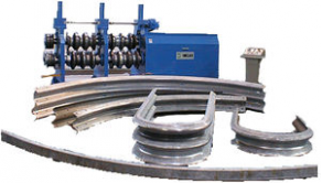 Hydraulic bending machine / guard-rail
