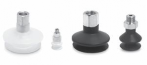 Bellows suction cup / silicone - ø 11 - 53 mm, M5 - G1/4 | VTCL series