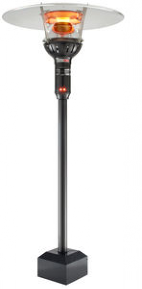 Radiant heater / gas / mobile