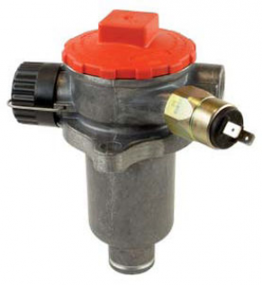 Hydraulic filter / aspirating