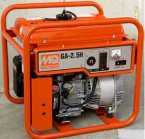 Not specified generator set / fuel - max. 2 500 W | GA25H
