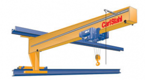 Wall-mounted overhead traveling crane / single-girder - max. 5 000 kg, max. 12 m | EKL