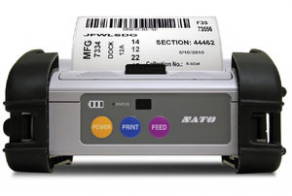Direct thermal printer / handheld / compact - 75 - 103 mm/s, 203 - 305 dpi | MB4i series