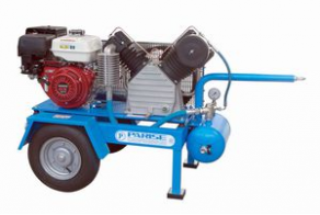 Piston engine-driven compressor / mobile - P900 ES