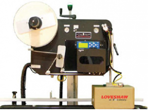 Automatic label printer-applicator / for cardboard boxes - LX-800T