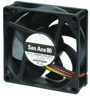 Axial fan / DC / low-power-consumption - 5 - 24 VDC, 0.21 - 4.0 m³/min | GA
