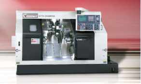CNC turning center / double-spindle / double-turret - max. ø 280 mm | GTS-200X