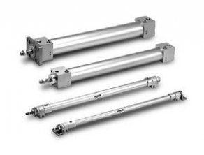 Pneumatic cylinder / double-acting / long-stroke / round - max. 1 500 mm, 50 - 3 000 mm/s | RHC series