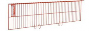 Edge protection barrier / steel mesh - 2 599 x 575 mm, EN 13 374 | 3217