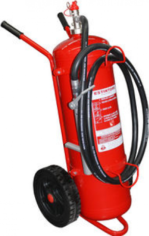Powder based extinguisher / wheeled - 30 kg, D| CPD30000