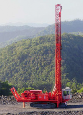 Blasthole drilling rig - ø 172 - 254 mm, 17 m | D55SP