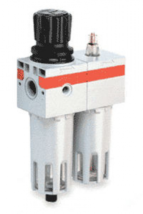 Compressed air filter-regulator-lubricator - max. 12 bar, 600 - 4 300 Nl/min | AS series