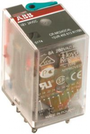 Interface relay / miniature / plug-in - 250 V, 6 - 12 A | CR-M series 