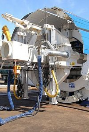 Back-up system for tunnel boring machine