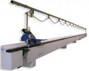 Tape linear length measuring machine