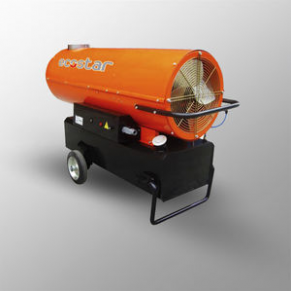 Mobile hot air generator / fuel-oil - 25 - 85 kW | ECO-MB series