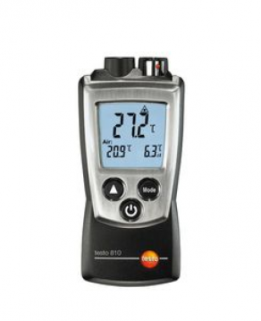 Portable infrared thermometer / differential / NTC / with laser pointer - -22 °F ... +572 °F | 810