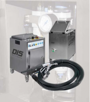 Pneumatic dry ice blasting machine / single hose - max. 16 bar, 10 kg | Nano-Jet Evolution