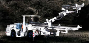 Wheel mounted drilling rig / for underground mining - 2 800 mm | Face Master 2.3