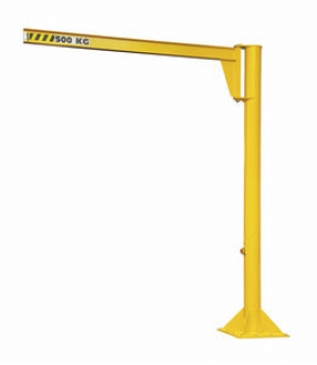 Inverted jib crane / pillar - 150 - 2000 kg, 2 - 7 m | PFI