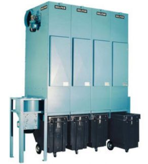 Bag dust collector / mechanical shaker cleaning / modular - 2 - 20 HP, 1 000 - 12 000 CFM | NBM