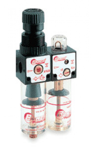 Compressed air filter-regulator-lubricator - 365 Nl/min | XR series