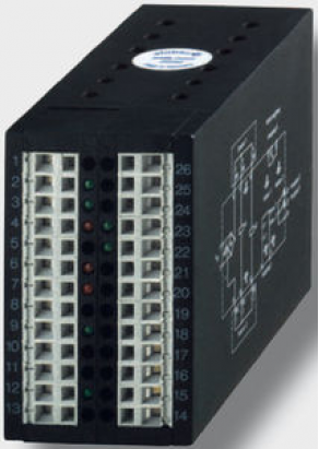 Control unit for redundant safety switch, deadman handle - max. 230 VAC, max. 150 mA | 46212.E1 series
