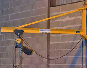 Wall-mounted jib crane / overbraced - 150 - 2 000 kg | PMT series