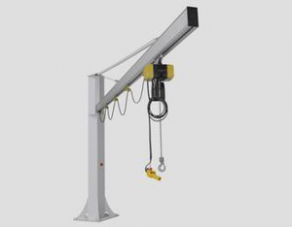 Pillar jib crane / aluminium - max. 500 kg 