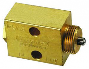Pressure-limiting valve / hydraulic / 3-way / miniature - 1/8", max. 150 psi | MLV-3