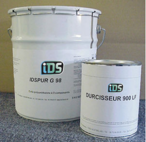 Polymer adhesive / two-component