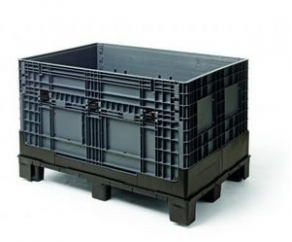 Plastic pallet box / folding - 1 200 x 800 x 750 mm | Magnum Helium 2560.400