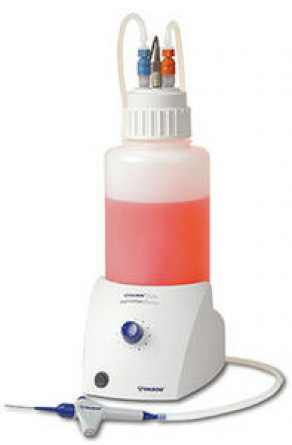 Laboratory liquid suction system with vacuum pump - max. 8 l/min 