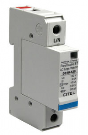 AC surge arrester / three-phase / type 2 / thermoplastic - max. 10 kA, 440 V, IP20 | DS10 series