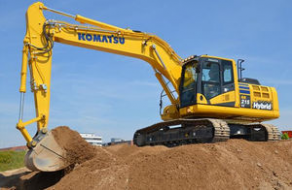 Hydraulic excavator / hybrid / crawler - 22.6 - 23.4 t, 110 kW | HB215LC-2 Hybrid