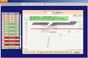 Web-based GPS vehicle fleet tracking system