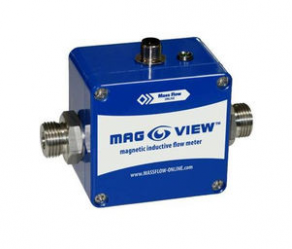 Electromagnetic flow meter - 2 - 40 l/min, 4 - 20 mA | MVM-040-PA