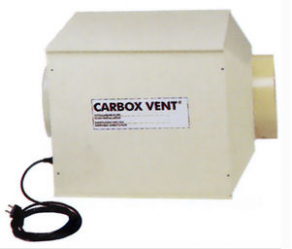 Filter for chemical applications / activated carbon / aspirating / stainless steel - 455 x 730 x 455 mm | CARBOX-VENT BE4/1300