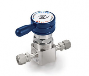 Diaphragm valve / high-pressure / high-purity - max. 3 060 psi