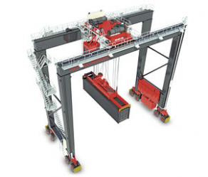 Gantry crane / rubber-tired - max. 50 t | RTG series