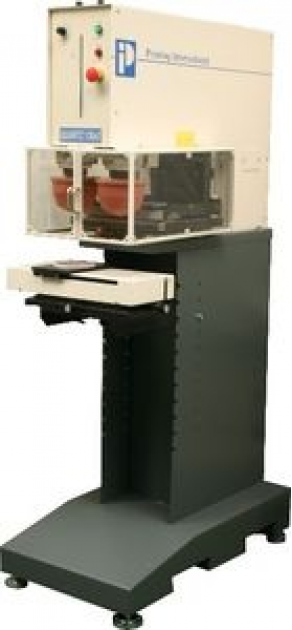 Two-color pad printing machine / electropneumatic - max. ø 75 -  140 mm | Quartz series