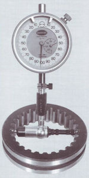 Internal gearing measuring device