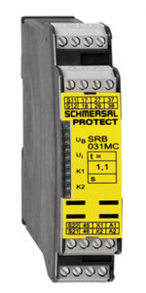 Safety relay / with time-delayed output - SRB 031MC