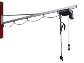 Wall-mounted jib crane - max. 250 kg | LVS, AVS series 
