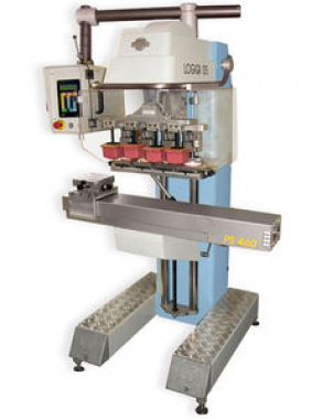 One color pad printing machine / three color / four color / two-color - 3 000 N, max. 2 100 c/h | Logica 05