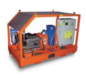 High-pressure cleaner / cold water / electrical / stationary - 45 kW, 61 CV, 100-2100 bar,11-232 l/min | PTC 2 E