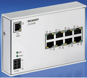 Real-time Ethernet port multiplier - 9 port, max. 1 Gbps | CU2508