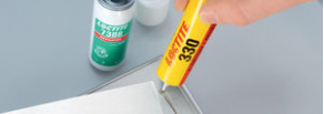 Epoxy adhesive / impact-resistant / structural / general purpose - max. +100 °C | LOCTITE AA 330 