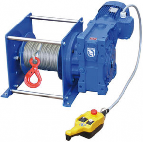 Electrical winch / wire rope - 125 - 1 200 kg | PORTY
